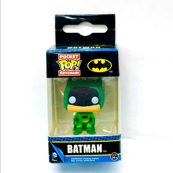 Funko pop 75 th anniversary Batman green keychain - Picture 2 of 2